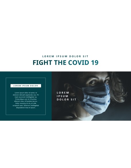 Corona Pandemic Theme Presentation Templates