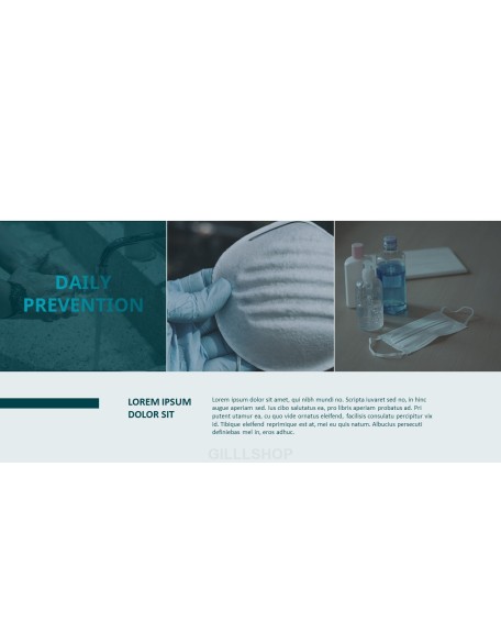 Corona Pandemic Theme Presentation Templates