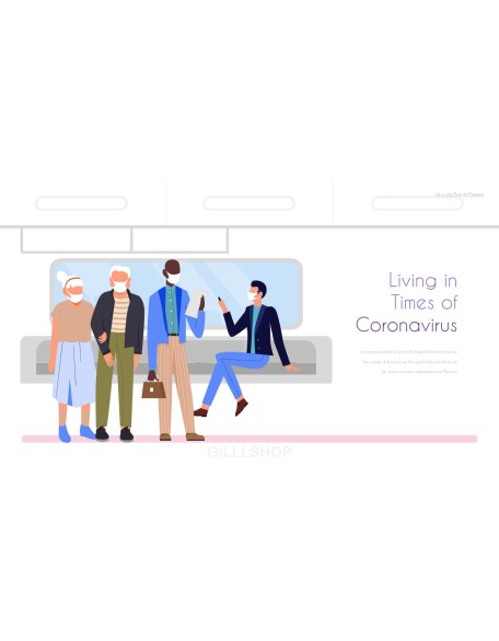 Living with Covid-19 powerpoint themes