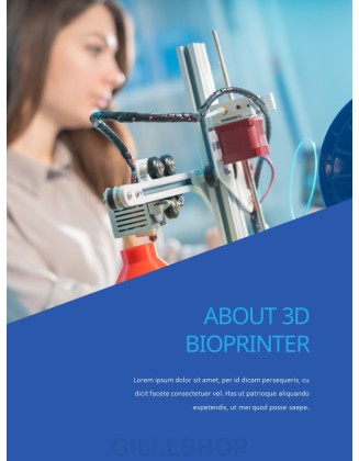 3D Bioprinter PowerPoint Theme