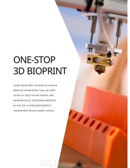 3D Bioprinter PowerPoint Theme