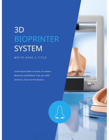 3D Bioprinter PowerPoint Theme