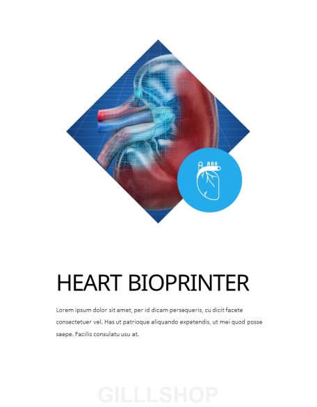 3D Bioprinter PowerPoint Theme