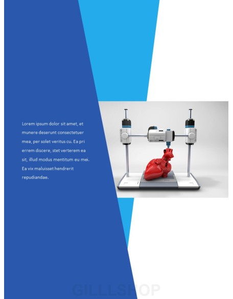 3D Bioprinter PowerPoint Theme