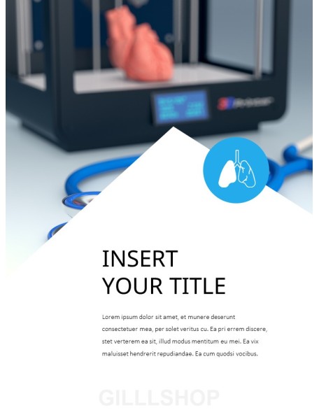 3D Bioprinter PowerPoint Theme