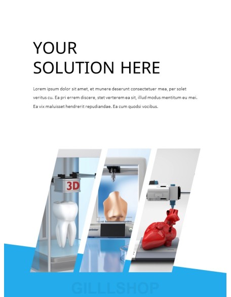 3D Bioprinter PowerPoint Theme