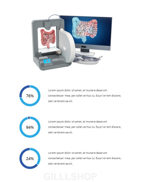 3D Bioprinter PowerPoint Theme