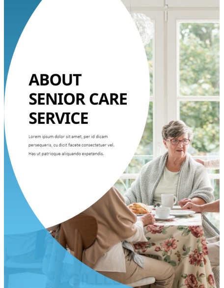 Senior Care Service PPT Model