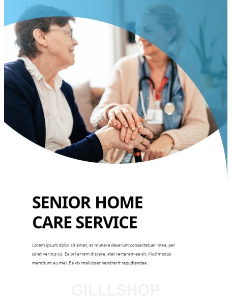 Senior Care Service PPT Model