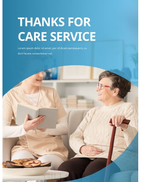 Senior Care Service PPT Model