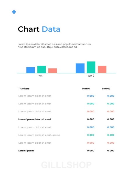 Medical Center Report pitch deck template ppt