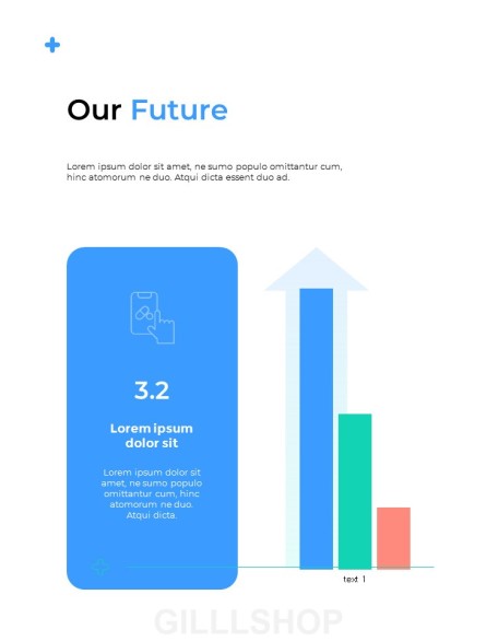 Medical Center Report pitch deck template ppt