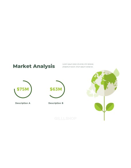 Green Business PPT PowerPoint Table of Contents