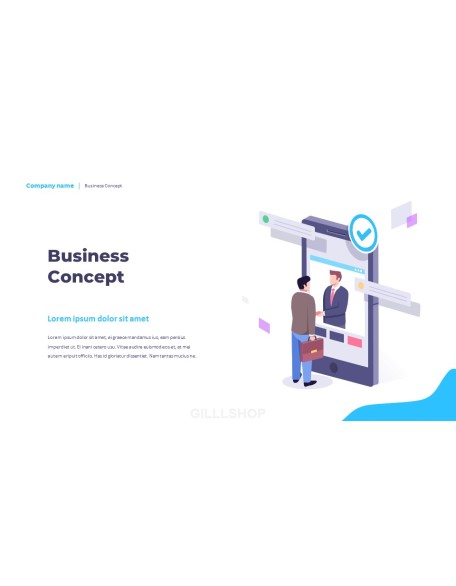 Business Concept Pitch Deck Modern PPT Templates
