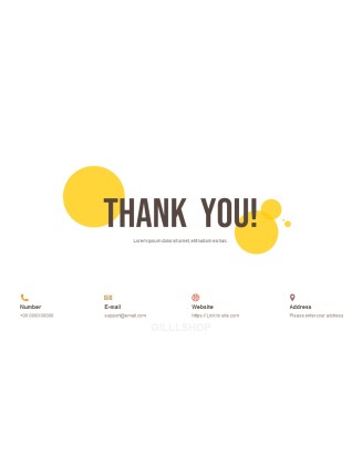 Startup Pitch Deck Circle Design Template Simple Templates