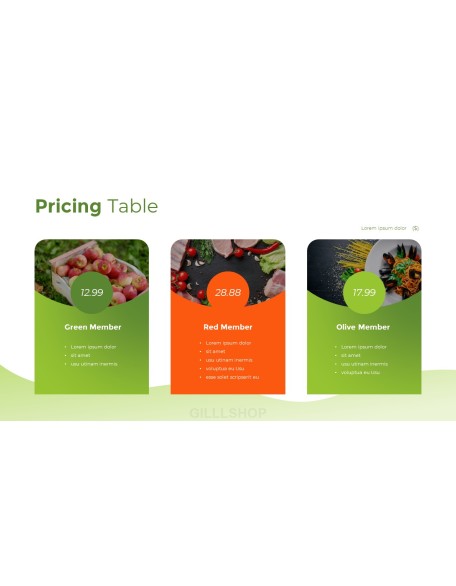 Healthy Food Order Online PPT Backgrounds