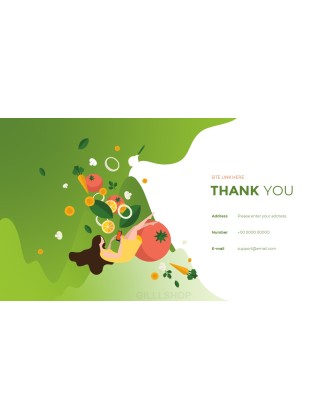 Healthy Food Order Online PPT Backgrounds