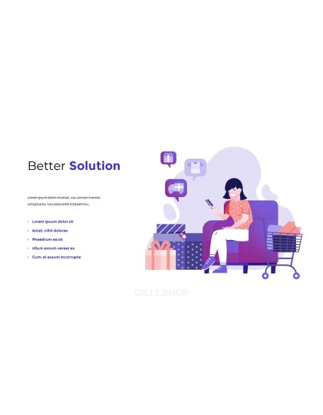 Mobile Shopping Service premium PowerPoint Templates