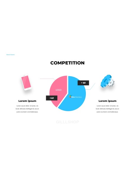 We are Creative Pitch Deck Design Easy Presentation Template