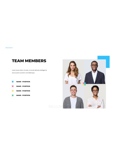 We are Creative Pitch Deck Design Easy Presentation Template