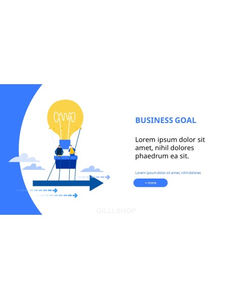 Blue Pitch Deck Template Design Presentation Templates