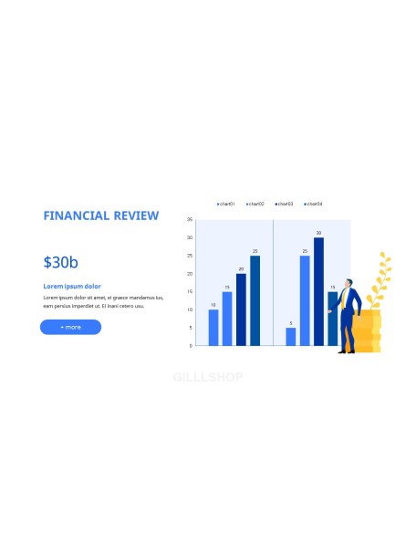 Blue Pitch Deck Template Design Presentation Templates