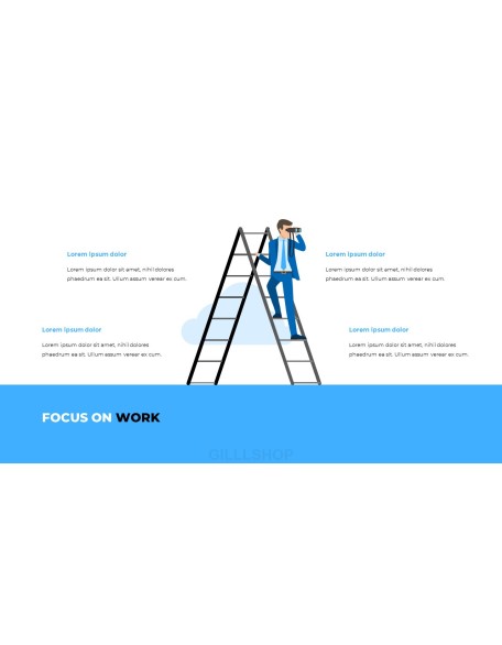 Blue Business Illustration Pitch Deck Business PowerPoint Templates