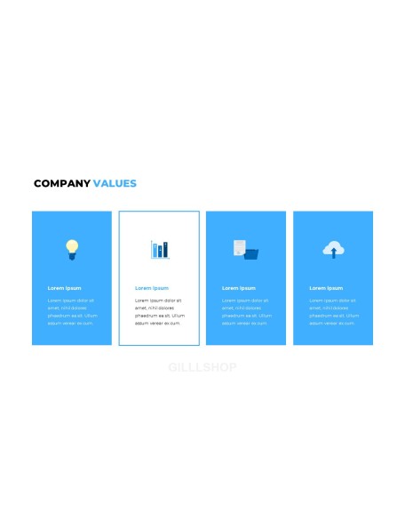 Blue Business Illustration Pitch Deck Business PowerPoint Templates
