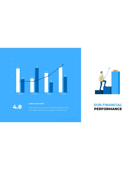 Blue Business Illustration Pitch Deck Business PowerPoint Templates
