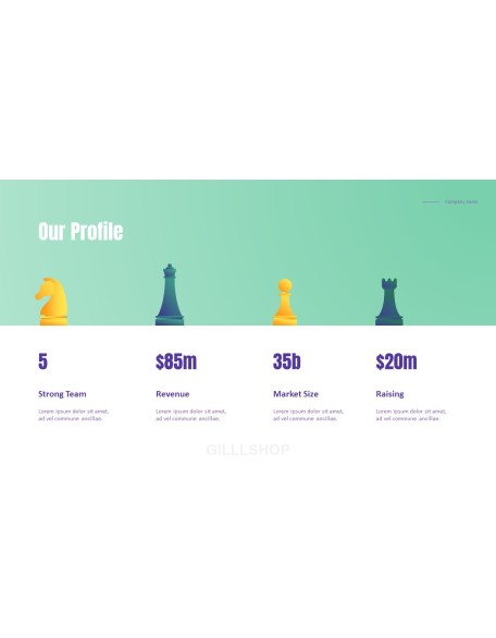 Pitch Deck Template for Investment powerpoint template