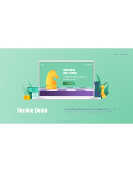 Pitch Deck Template for Investment powerpoint template