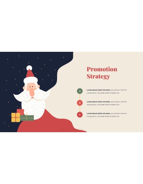 Christmas Fair Design Pitch Deck Presentation PowerPoint Templates Design