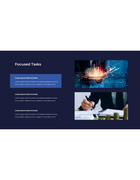 Covid 19 Economic Impact Presentation Template slide powerpoint