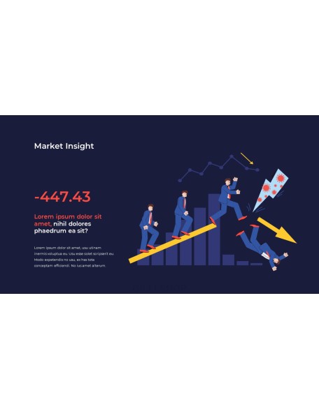 Covid 19 Economic Impact Presentation Template slide powerpoint