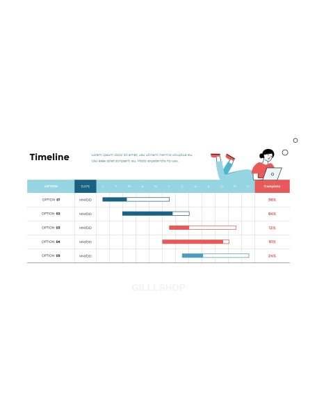 Business Plan Illustration Pitch Deck Design Slide Presentation