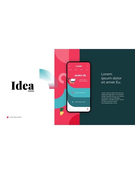 Business Project Geometric Design Deck Template powerpoint design free