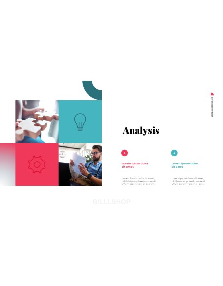 Business Project Geometric Design Deck Template powerpoint design free