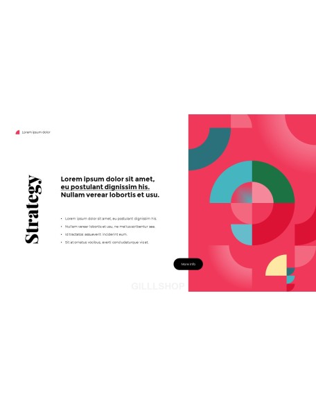 Business Project Geometric Design Deck Template powerpoint design free