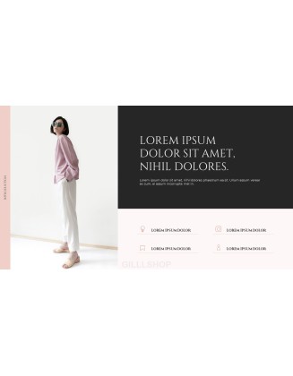 Brand Project Strategy Simple PowerPoint Template Design