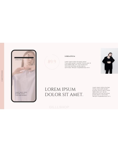 Brand Project Strategy Simple PowerPoint Template Design