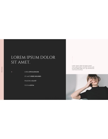 Brand Project Strategy Simple PowerPoint Template Design