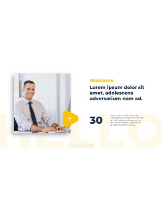 Line Design Pitch Deck powerpoint design free