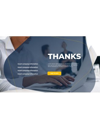 Line Design Pitch Deck powerpoint design free