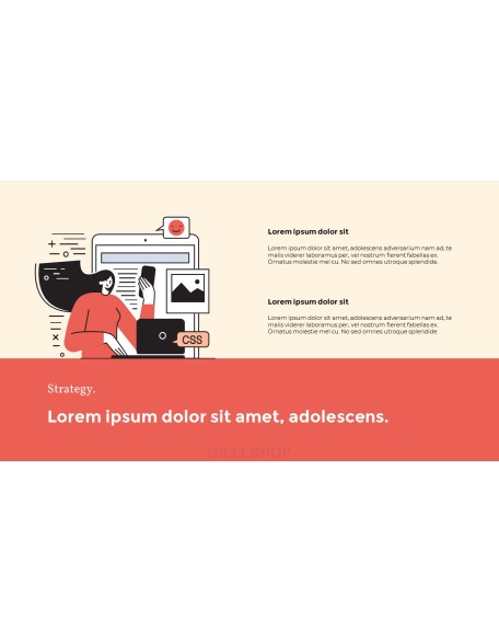 Mobile App & Web Development Agency company profile template design