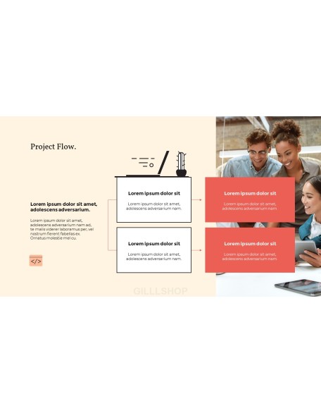 Mobile App & Web Development Agency company profile template design