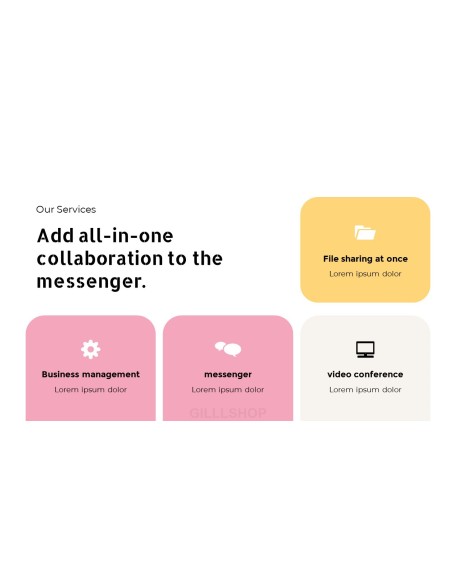 Collaboration Business Service Business Presentation Examples