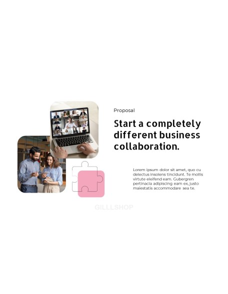 Collaboration Business Service Business Presentation Examples