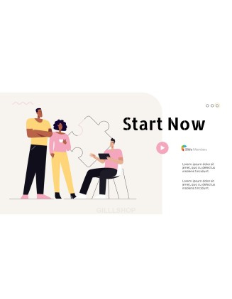Collaboration Business Service Business Presentation Examples