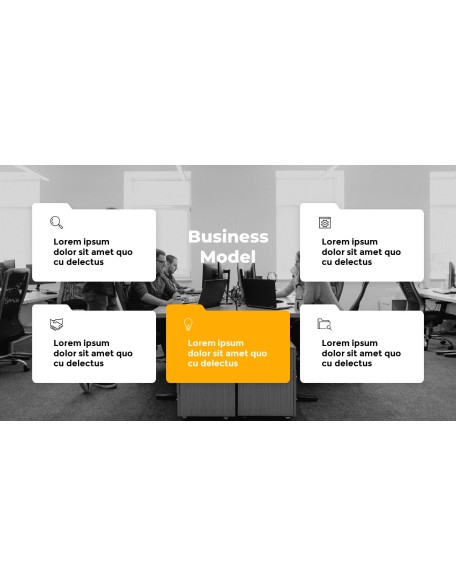 Folder Object Pitch Deck Background PowerPoint