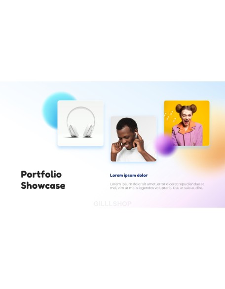 Glassmorphism Concept Pitch Deck PowerPoint Presentation Design